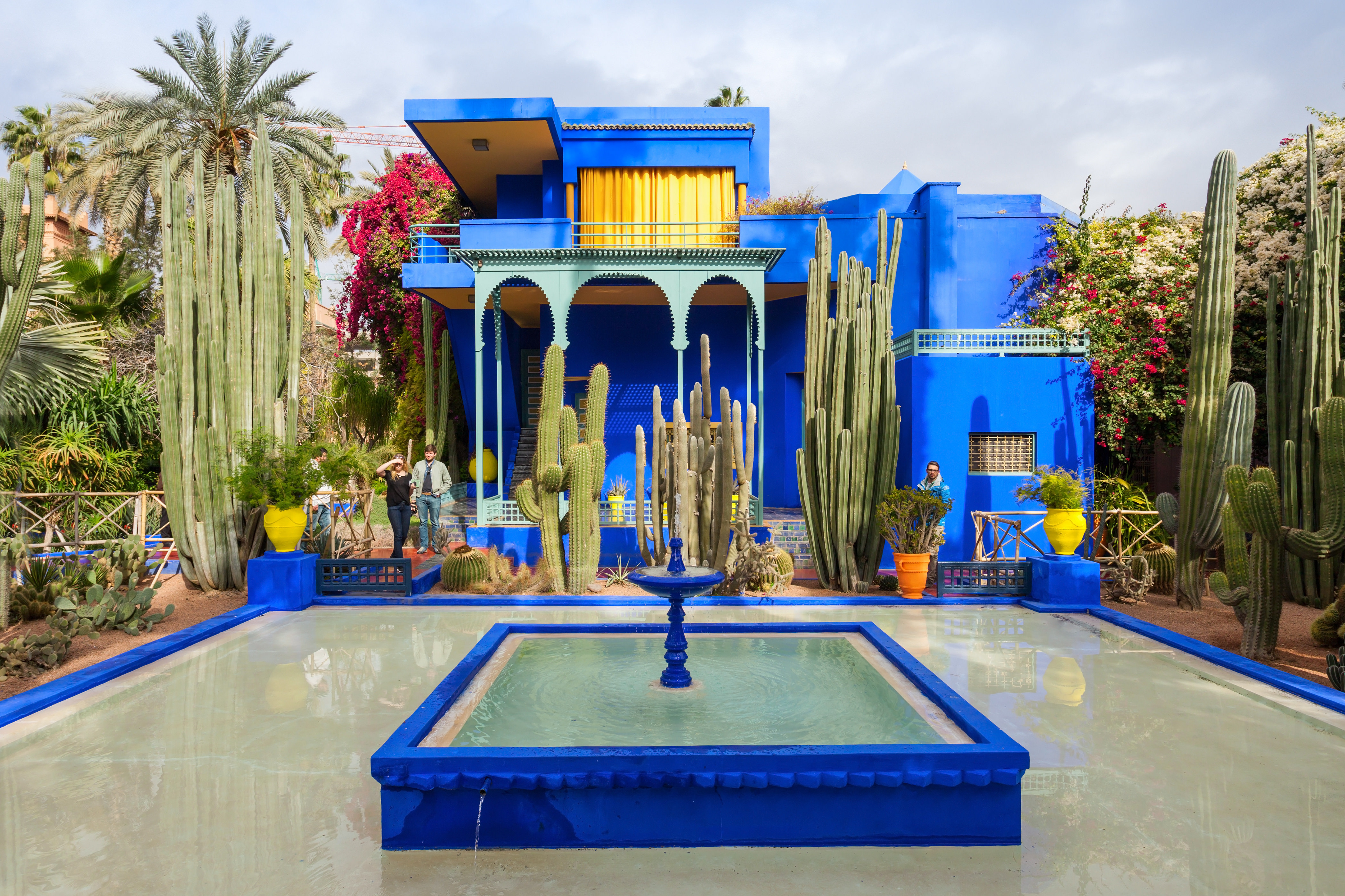 Museum and studio at Jardin Majorelle in Marrakesh, Morocco